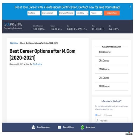 17. best career-options-after-mcom
