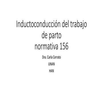 17. Inducto-Conducción del Trabajo de Parto.pptx