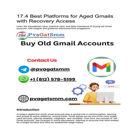 17.4 Best Platforms for Aged Gmails with Recovery Access.docx