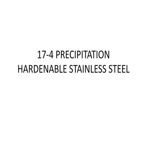 17 4 ph stainless steel