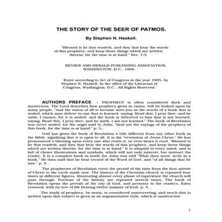 Apocalipse pelo Pr. Haskell