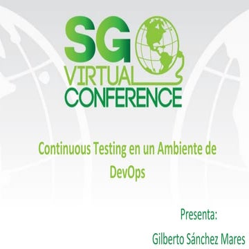 Continuous Testing en un ambiente DevOps