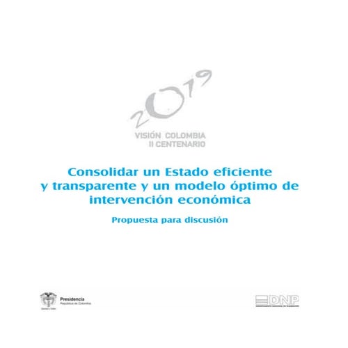 17. hacia un estado eficiente y transparente en el 2.019