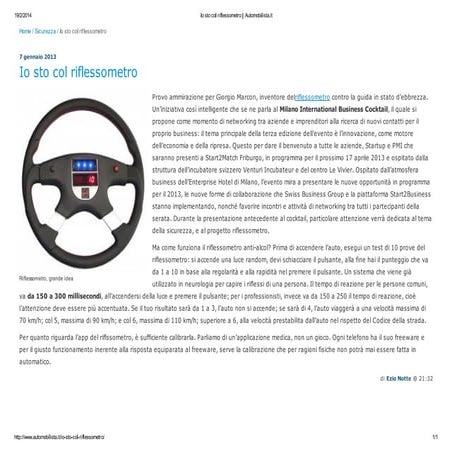 17   io sto con il riflessometro