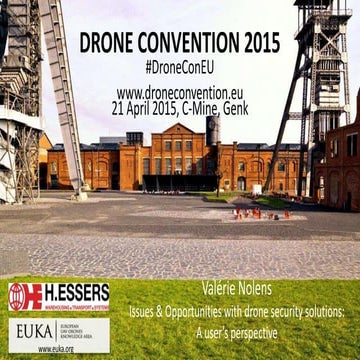 Bewaking van hoofdzetel Genk met drones