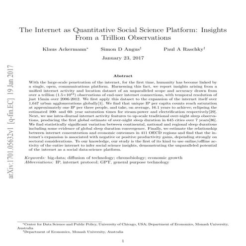 The Internet as Quantitative Social Science Platform: Insights From a Trillio...