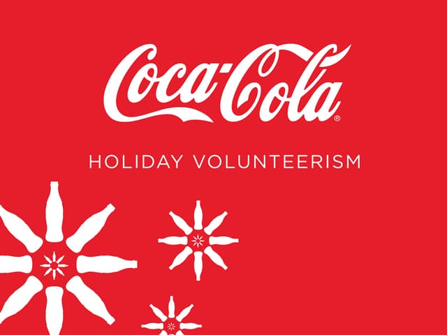 Coca-Cola Holiday Volunteerism