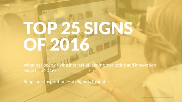Top 25 Signs of 2016