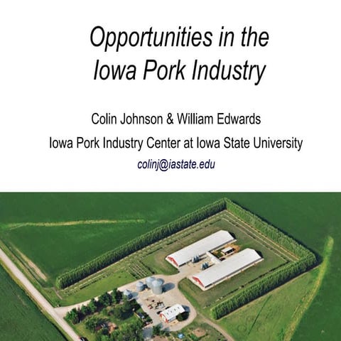 Colin Johnson - Opportunities Abound: A Toolbox for Beginning Farmers 