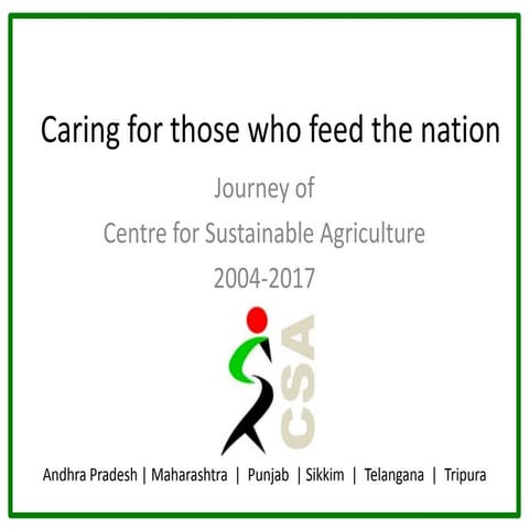 Caring for those who feed the nation