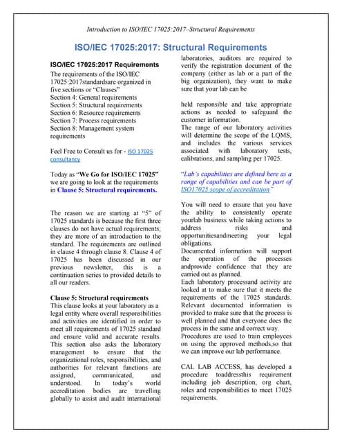 ISO/IEC 17025:2017 Training ppt | PPTX