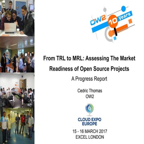 From TRL to MRL: Assessing Open Source Project Market Readiness, Cédric Thoma...