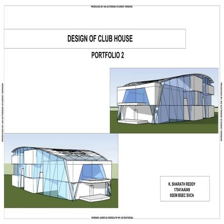 CLUB HOUSE  PORFOLIO