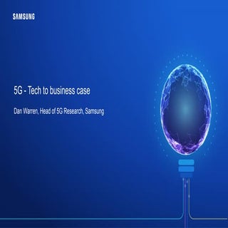 5G - Tech to business case