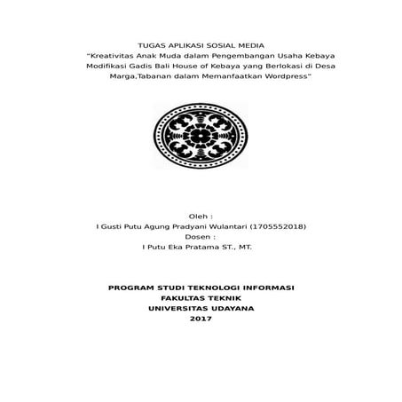 1705552018-socmed-pdfmakalah ( Gadis Bali Kebaya )