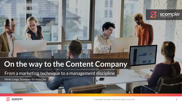 Scompler Content Marketing Platform
