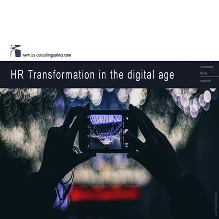 HR Transformation in digital age