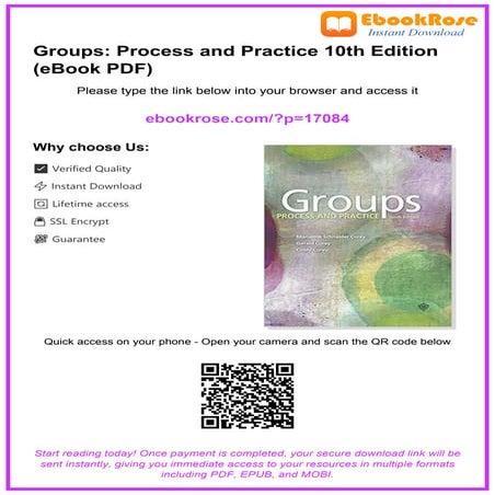 Groups: Process and Practice | PDF