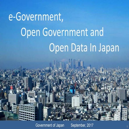 170910eｰgov, open government and open data 