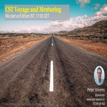 My CST Voyage and Mentoring