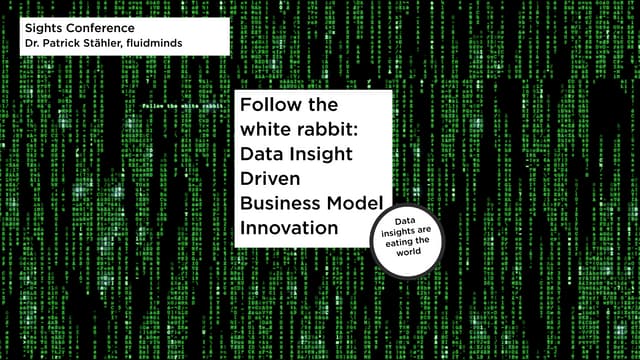 Data Insights Driven Business Model Innovation