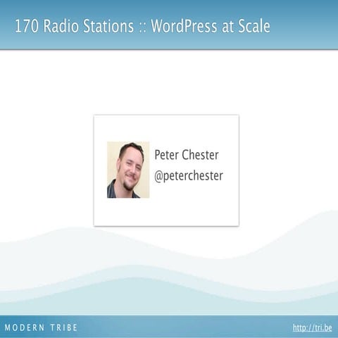 170 Radio Stations :: WordPress at Scale