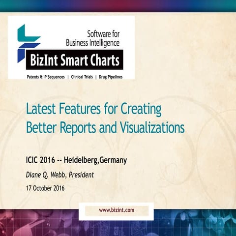 ICIC 2016: New product Introduction BizInt