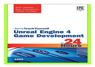 Unreal Engine 4 Game Development in 24 Hours, Sams Teach Yourself book 185