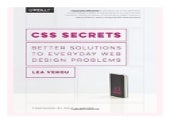 CSS Secrets Better Solutions to Everyday Web Design Problems book 113