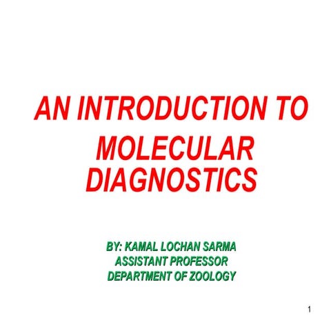 Applications of Molecular Biology for infectious diseases.pptx