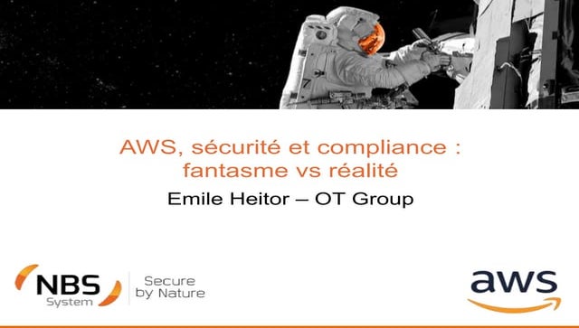 AWS et NBS System présentent la Très Haute Sécurité - Emile Heitor
