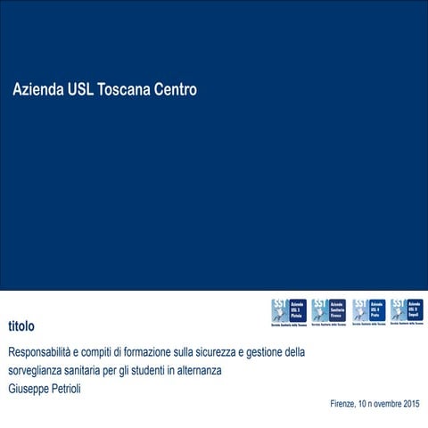 171   2017   responsabilità e compiti di formazione (g. petrioli - usl)