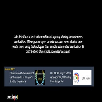 Urbs Media and robot journalism