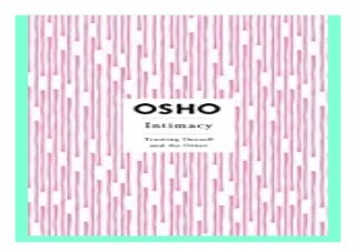 Intimacy  Trusting Oneself and the. Other book 726