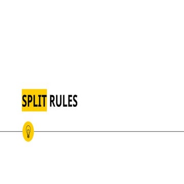 sale techniques split rules and types of sale | PPTX