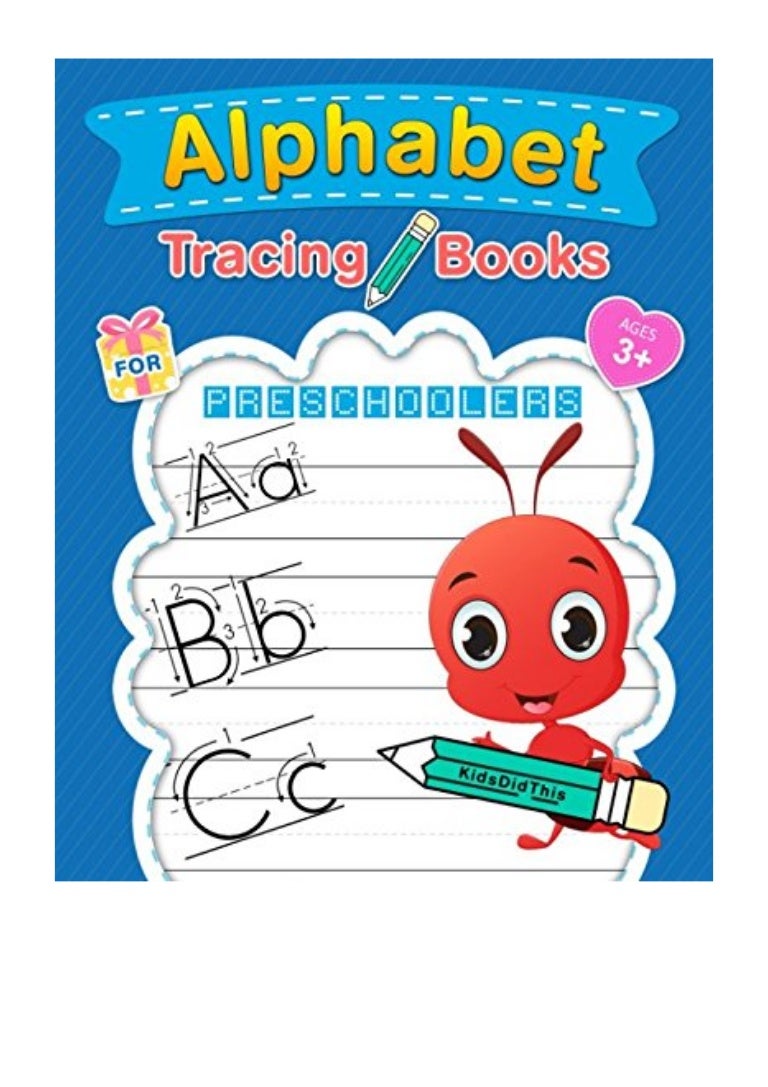 Alphabet Tracing Book Printable