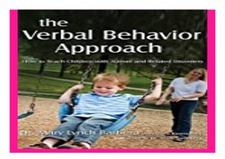 the. Verbal Behavior Approach How to Teach Children with Autism and Related Disorders book 523