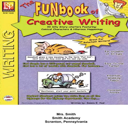 The  Funbook Of  Creative  Writing