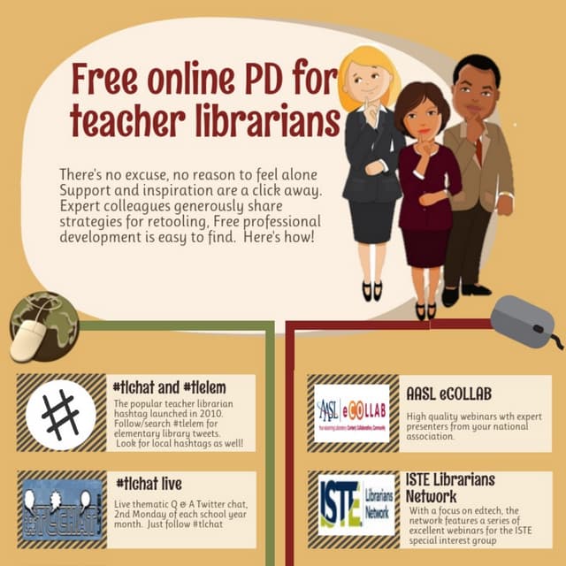 Free Professional Development for School Librarians