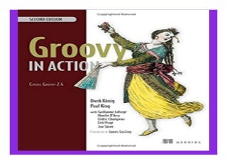 Groovy in Action Covers Groovy 2.4 book 813