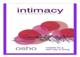 Intimacy Trusting Oneself and the Other book 8955
