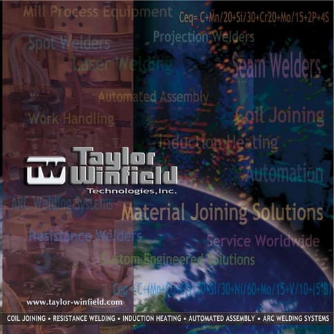 Taylor-Winfield Tech Brochure