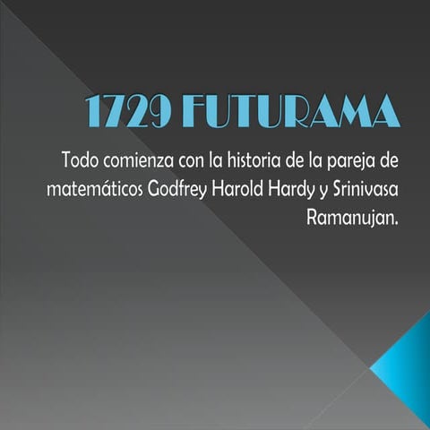 1729 futurama. horacio german garcia