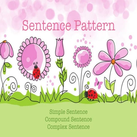 sentence pattern