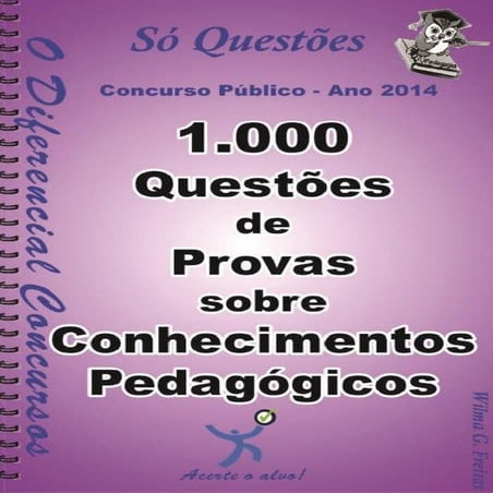 1736 conh. ped  1.000 questoes de provas - apostila amostra