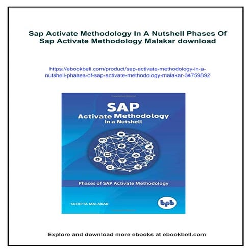 Sap Activate Methodology In A Nutshell Phases Of Sap Activate ...