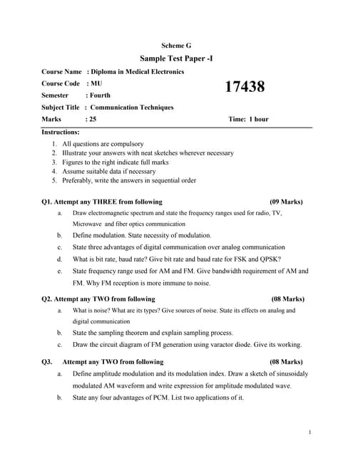 17438  communication techniques