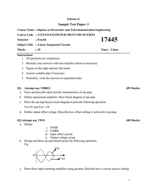 17445   linear integrated circuits