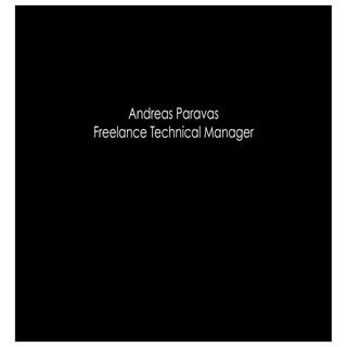 ANDREAS PARAVAS PORTOFOLIO