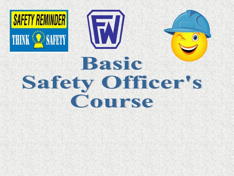 Basic Safety Officer's Course
